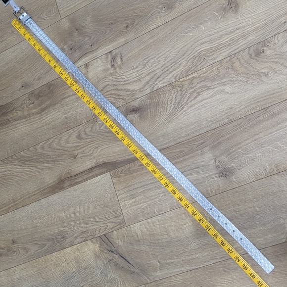 Juicy Couture Silver Belt Women's Size Medium NWT - Picture 10 of 11